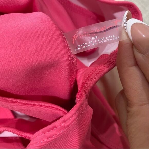 NWOT Free People Back It Up Scoop Neck Strappy Back Fitted Onesie - Picture 6 of 6